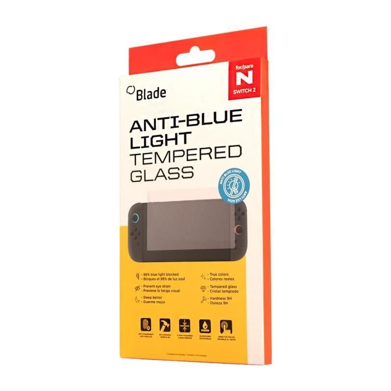 Verre trempé anti-lumiere bleue - Nintendo Switch 2 Verre trempé anti-lumiere bleue - Nintendo Switch 2