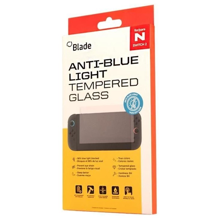 Verre trempé anti-lumiere bleue - Nintendo Switch 2