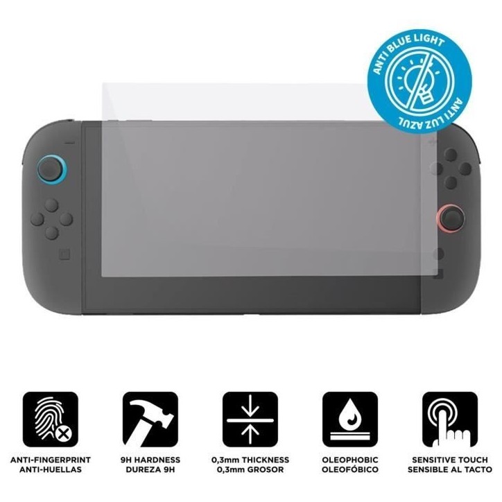 Verre trempé anti-lumiere bleue - Nintendo Switch 2