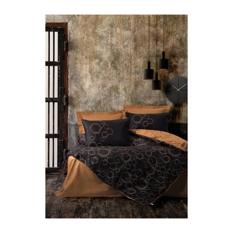 Parure de lit - 1 housse de couette 220 x 240 cm + 2 taies d'oreiller Parure de lit - 1 housse de couette 220 x 240 cm + 2 taies d'oreiller
