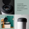 Tommee Tippee Poubelle a Couches Simplee +1 recharge - Grise et Blanch