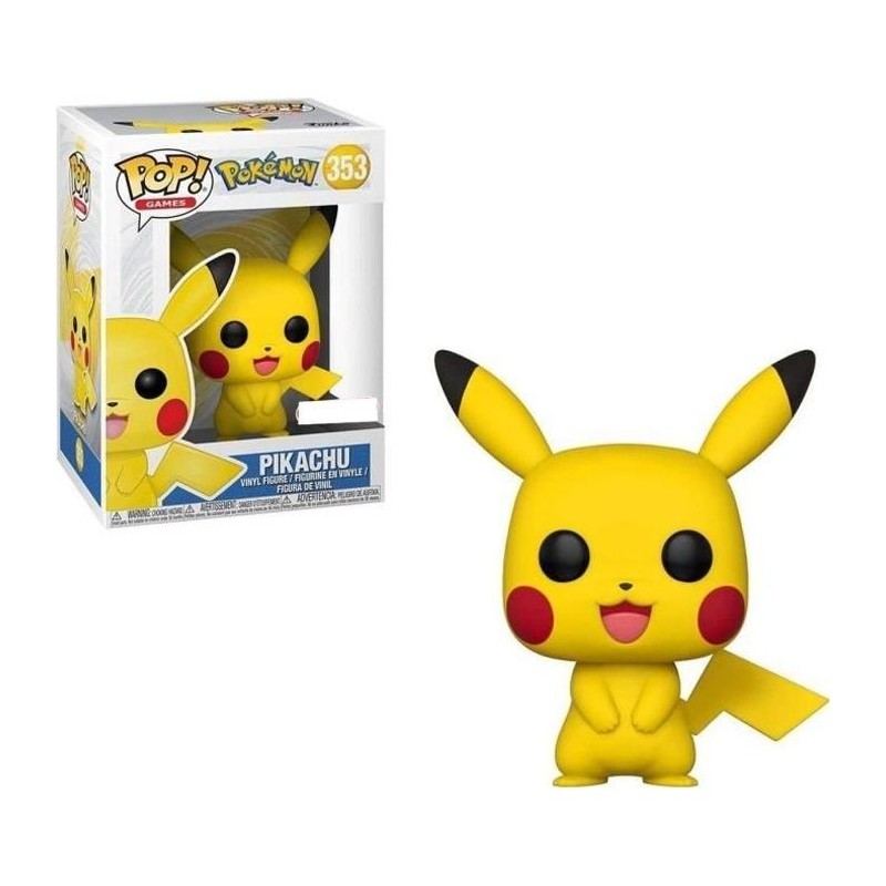Figurine Funko Pop! Games : Pokemon S1 - Pikachu Figurine Funko Pop! Games : Pokemon S1 - Pikachu