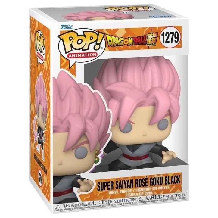 Figurine Funko Pop! - Animation Dragon Ball Super - Super Saiyan Rosé Goku Black - 1 279 Figurine Funko Pop! - Animation Dragon Ball Super - Super Saiyan Rosé Goku Black - 1 279