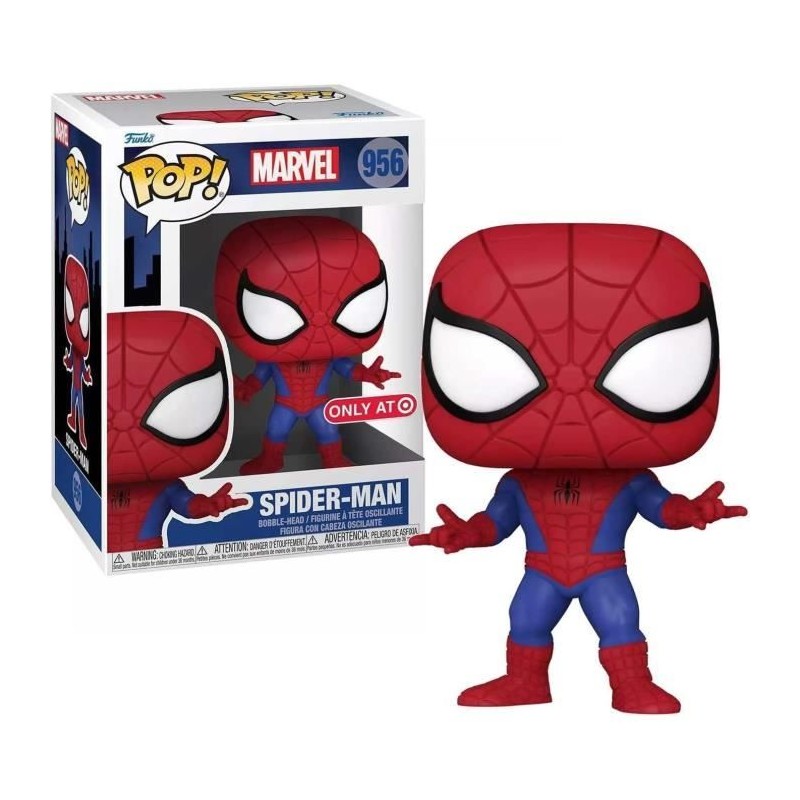 Figurine Funko Pop! Marvel : Spider-Man – Tete oscillante 956