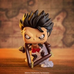 Figurine - FUNKO POP - Animation One Piece - Snake-Man Monkey D. Luffy