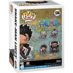 Figurine - FUNKO POP - Animation One Piece - Snake-Man Monkey D. Luffy