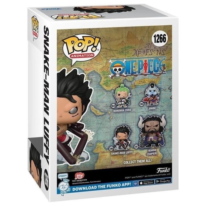Figurine - FUNKO POP - Animation One Piece - Snake-Man Monkey D. Luffy - 1 266 Figurine - FUNKO POP - Animation One Piece - Snake-Man Monkey D. Luffy - 1 266