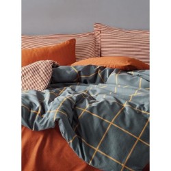 Parure de lit - 1 housse de couette 220 x 240 cm + 2 taies d'oreiller