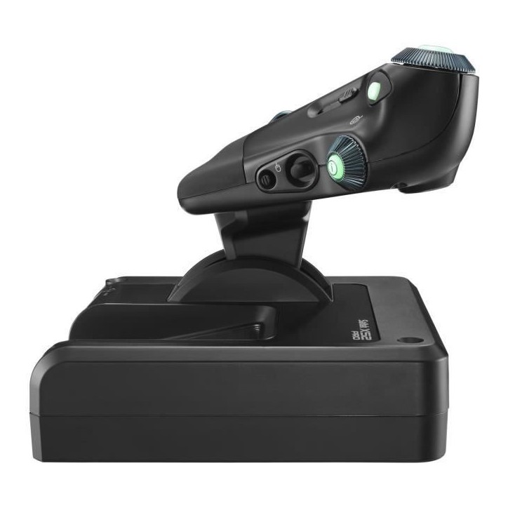 Joystick - Filaire - Logitech G - X52 Pro Flight Control Panel - Compatible PC - Noir