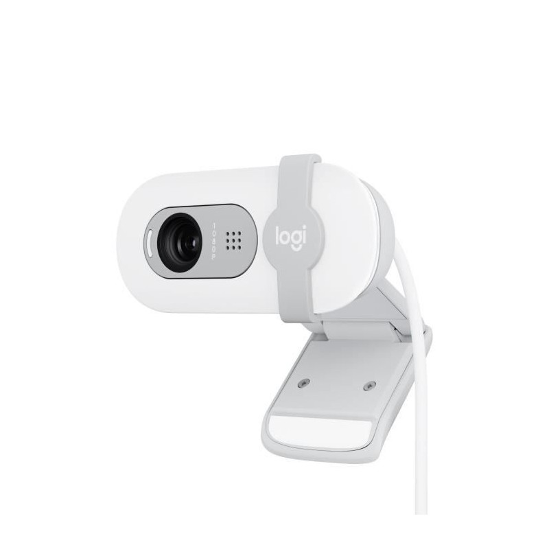 Webcam - Full HD 1080p - Logitech - Brio 100 - Microphone intégré -