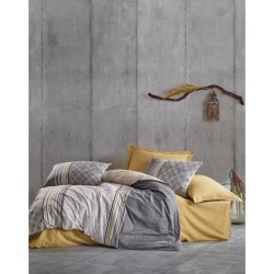 Parure de lit - 1 housse de couette 220 x 240 cm + 2 taies d'oreiller