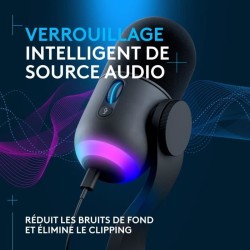 Microphone - Filaire - Logitech G - Yeti GX - Compatible PC et MAC - N