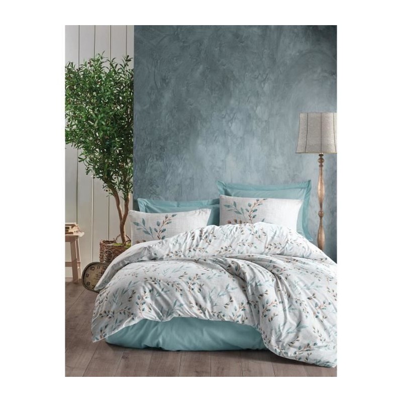 Parure de lit - 1 housse de couette 220 x 240 cm + 2 taies d'oreiller