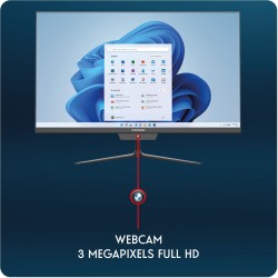 Ordinateur tout-en-un - THOMSON - AIO A27I51216BK512C - 27'' - FHD - I