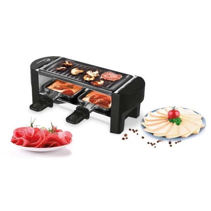 Appareil a raclette LITTLE BALANCE - Juste Nous 2 - Jusqu'a 2 personnes - Plaque Grill amovible - 350W Appareil a raclette LITTLE BALANCE - Juste Nous 2 - Jusqu'a 2 personnes - Plaque Grill amovible - 350W