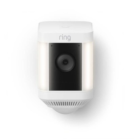 Caméra de surveillance - RING - Spotlight Cam Plus Batterie - HD 1080p - Vision nocturne couleur