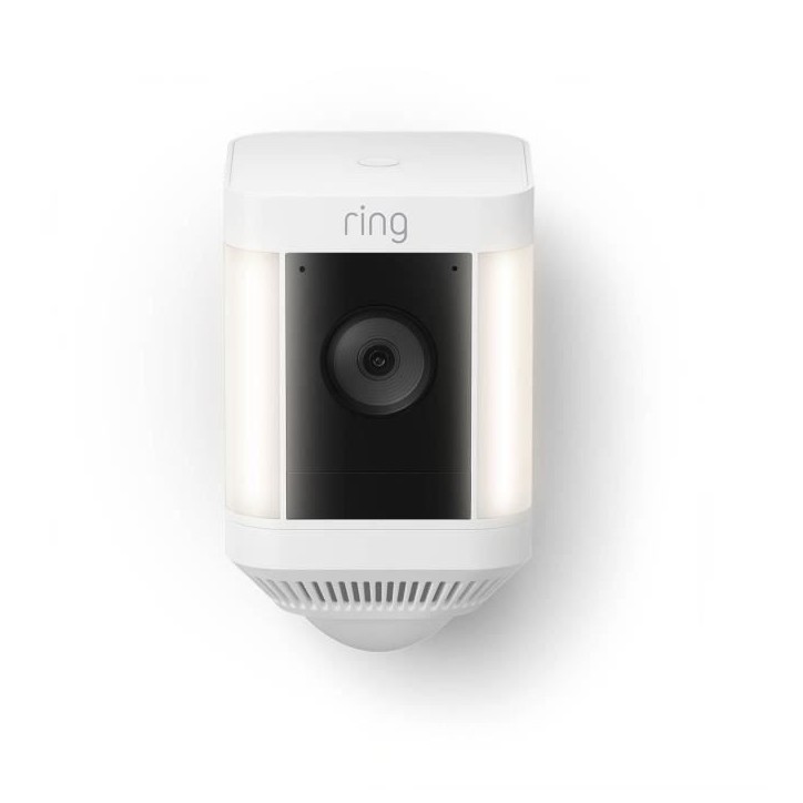 Caméra de surveillance - RING - Spotlight Cam Plus Batterie - HD 1080p - Vision nocturne couleur Caméra de surveillance - RING - Spotlight Cam Plus Batterie - HD 1080p - Vision nocturne couleur