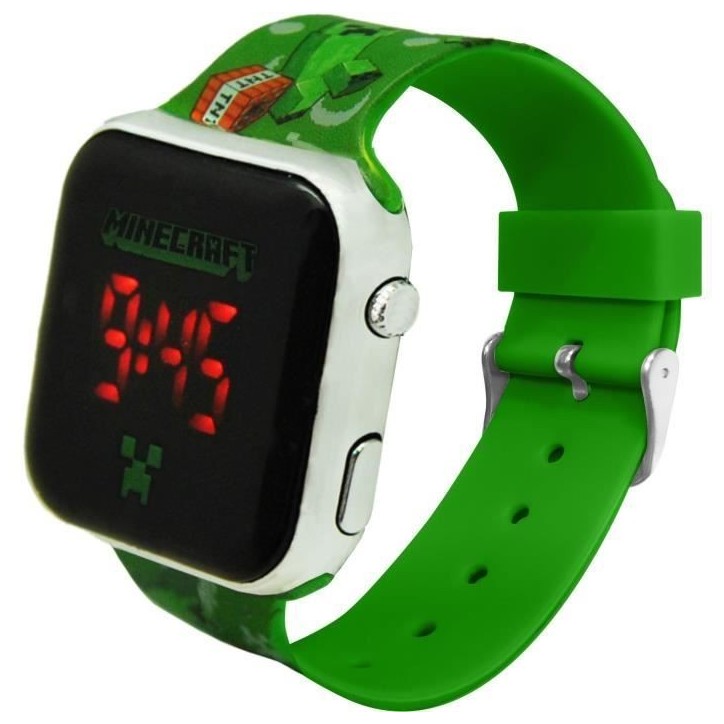Montre LED - KIDS LICENSING - MIN4129 - Multicolore - Ronde - Water resistant Montre LED - KIDS LICENSING - MIN4129 - Multicolore - Ronde - Water resistant