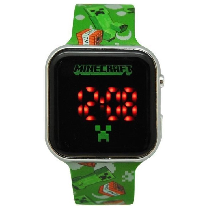 Montre LED - KIDS LICENSING - MIN4129 - Multicolore - Ronde - Water resistant Montre LED - KIDS LICENSING - MIN4129 - Multicolore - Ronde - Water resistant