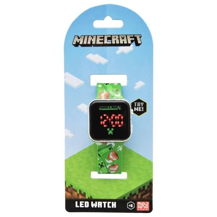 Montre LED - KIDS LICENSING - MIN4129 - Multicolore - Ronde - Water resistant Montre LED - KIDS LICENSING - MIN4129 - Multicolore - Ronde - Water resistant