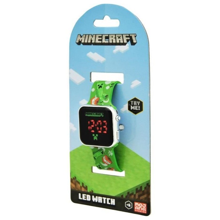 Montre LED - KIDS LICENSING - MIN4129 - Multicolore - Ronde - Water resistant Montre LED - KIDS LICENSING - MIN4129 - Multicolore - Ronde - Water resistant