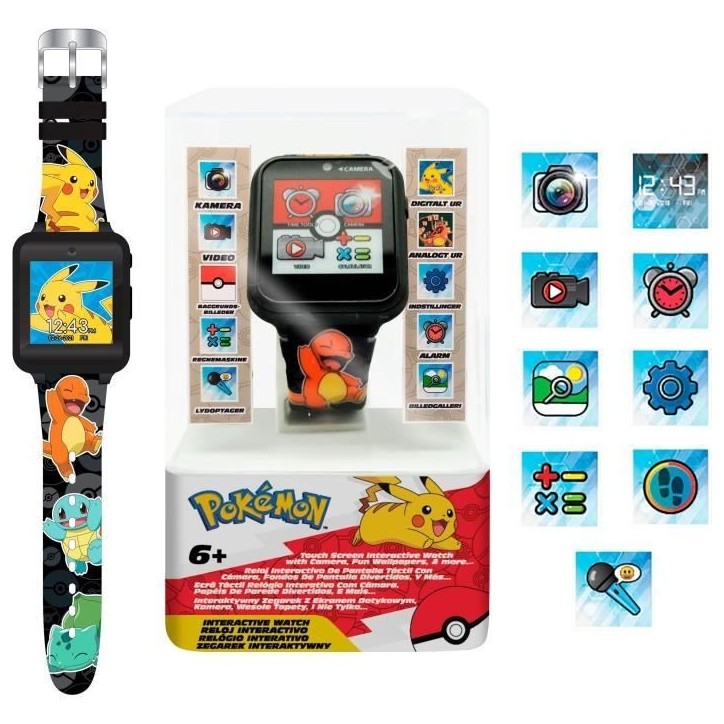 Montre interactive Pokemon - KIDS LICENSING - POK4231 Montre interactive Pokemon - KIDS LICENSING - POK4231