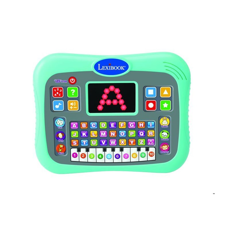Tablette éducative bilingue parlante ABC avec touches tactiles et éc Tablette éducative bilingue parlante ABC avec touches tactiles et éc