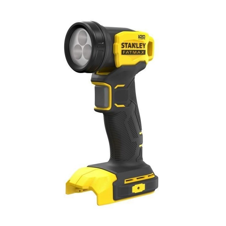 Lampe torche - Stanley Fatmax - SFMCL020B-XJ - 3 LED - 18V - 140 lumens - Tete pivotante - Sans batterie