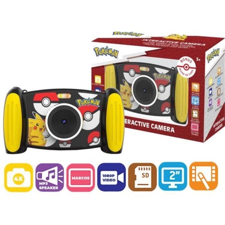 Caméra Interactive Pokemon - KIDS LICENSING - POKC3000