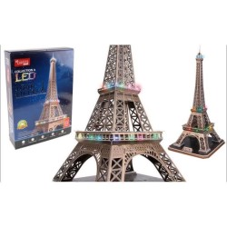 Maquette 3D - EXPLORA - Tour Eiffel - Lumineuse LED - 84 pieces - a mo
