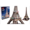Maquette 3D - EXPLORA - Tour Eiffel - Lumineuse LED - 84 pieces - a mo