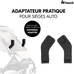 Adaptateurs universels cosy - HAUCK - Pour poussette TRAVEL N CARE / P
