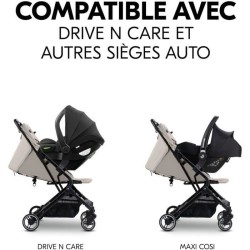 Adaptateurs universels cosy - HAUCK - Pour poussette TRAVEL N CARE / P