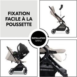 Adaptateurs universels cosy - HAUCK - Pour poussette TRAVEL N CARE / P