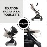 Adaptateurs universels cosy - HAUCK - Pour poussette TRAVEL N CARE / P