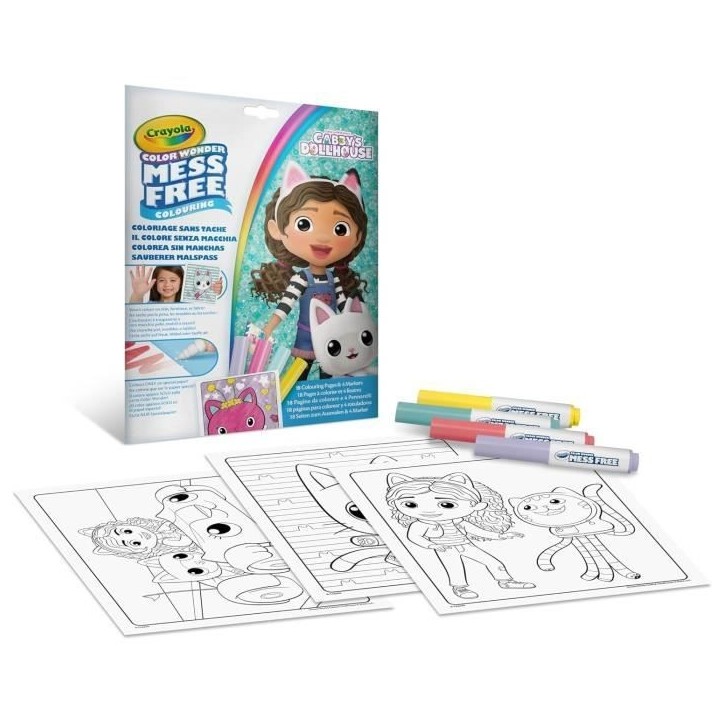 Foldalope Color Wonder - CRAYOLA - Gabby et la Maison Magique - Des 3 ans Foldalope Color Wonder - CRAYOLA - Gabby et la Maison Magique - Des 3 ans