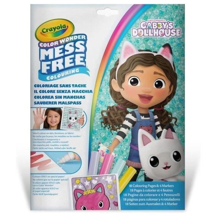 Foldalope Color Wonder - CRAYOLA - Gabby et la Maison Magique - Des 3 ans Foldalope Color Wonder - CRAYOLA - Gabby et la Maison Magique - Des 3 ans