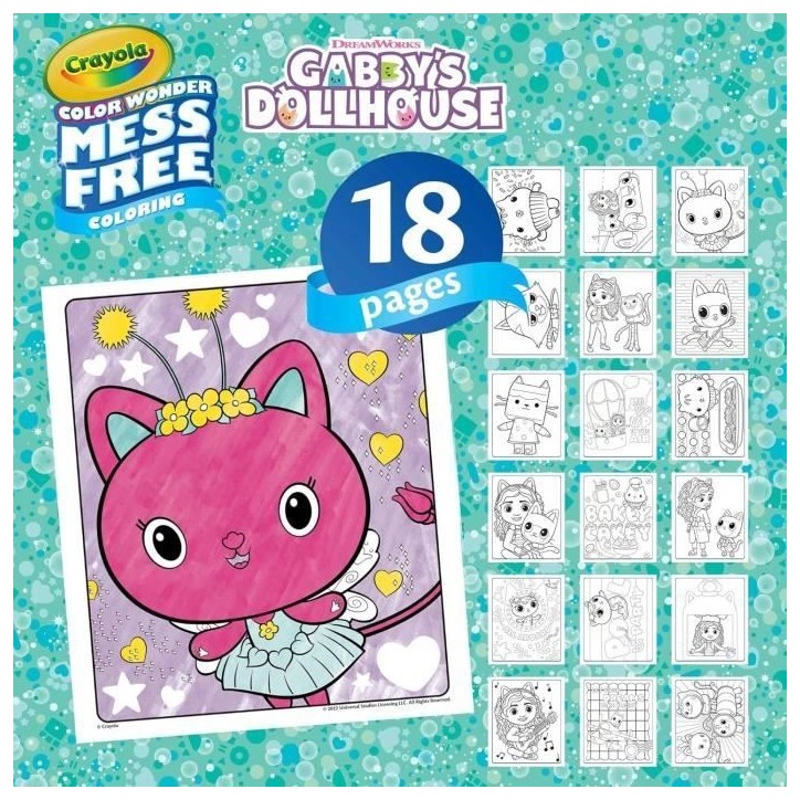 Foldalope Color Wonder - CRAYOLA - Gabby et la Maison Magique - Des 3 ans Foldalope Color Wonder - CRAYOLA - Gabby et la Maison Magique - Des 3 ans