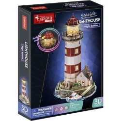 Kit modélisme 3D - EXPLORA SCIENCES - Puzzle Phare - 72 pieces - a pa