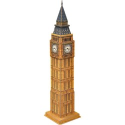 Puzzle 3D - EXPLORA - Big Ben - 44 pieces - Des 5 ans - Facile a assem