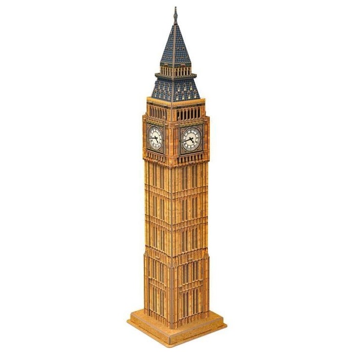 Puzzle 3D - EXPLORA - Big Ben - 44 pieces - Des 5 ans - Facile a assembler