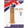 Puzzle 3D - EXPLORA - Big Ben - 44 pieces - Des 5 ans - Facile a assem