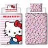Parure de lit réversible - HELLO KITTY - Microfibre - 1 housse de cou Parure de lit réversible - HELLO KITTY - Microfibre - 1 housse de cou
