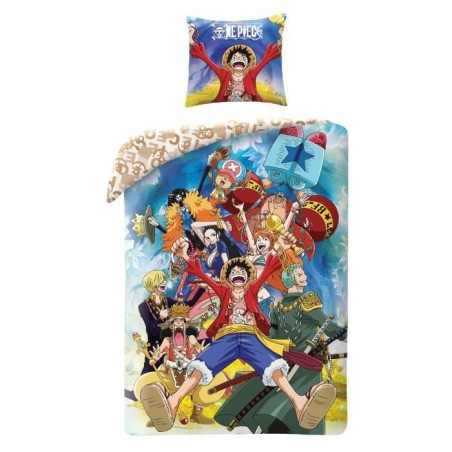 Parure de lit - ONE PIECE - Luffy et son équipage III - Microfibre -
