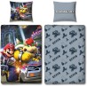 Parure de lit - MARIO BROS - Mario vs Bowser - Microfibre - 1 housse d