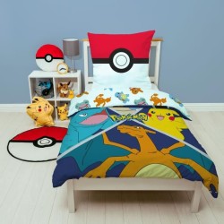 Parure de lit - POKEMON - Starter Evolution II - Microfibre - 1 housse