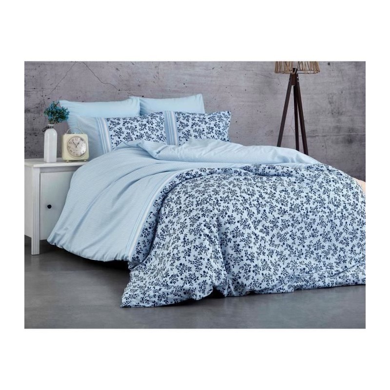 Parure de lit - 1 housse de couette 220 x 240 cm + 2 taies d'oreiller Parure de lit - 1 housse de couette 220 x 240 cm + 2 taies d'oreiller