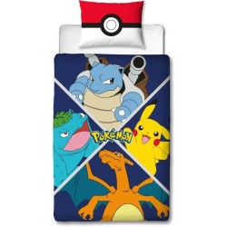 Parure de lit - POKEMON - Starter Evolution II - Microfibre - 1 housse