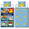 Parure de lit réversible - POKEMON - Battle - Microfibre - 1 housse d Parure de lit réversible - POKEMON - Battle - Microfibre - 1 housse d