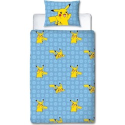 Parure de lit réversible - POKEMON - Battle - Microfibre - 1 housse d